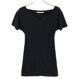 ハルノブムラタのHM25S1019 ブラック Vネック ニットプルオーバーの買取実績です。