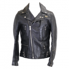 ルイスレザー ブラック 391T ライトニング タイトフィット ライダース ジャケット 買取実績です。