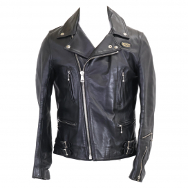 ルイスレザーのブラック 391T ライトニング タイトフィット ライダース ジャケットの買取実績です。