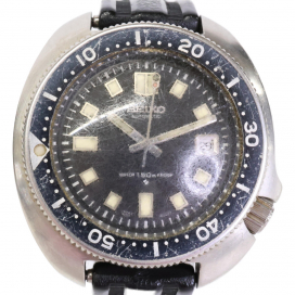 セイコーの6015-8110 セカンドダイバー150m自動巻き腕時計の買取実績です。