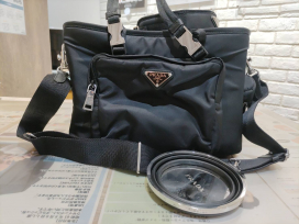 プラダの2VC030_2DMT_F0002_V_N9O リナイロン×サフィアーノ ペットバッグの買取実績です。