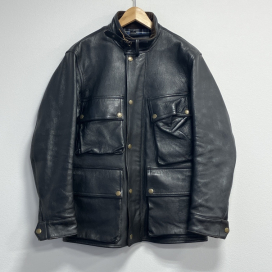 アディクトクローズのAD-10 ブラック 羊革 ベルト付き BMCジャケットの買取実績です。