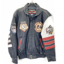 ジェフハミルトン 1998 ヤンキース オールレザー スタジャン 買取実績です。