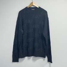 バレンシアガ 20年製 646993 ブラック BBロゴ ニットセーター 買取実績です。