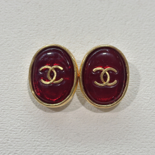 シャネル 93A ココマーク グリポア オーバル イヤリング 買取実績です。