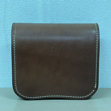 ラストクロップス ナチュラル スパンカー1 シェルコードバン 二つ折り財布 買取実績です。