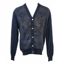 エルメス ブラック 野村大輔 骸骨モチーフ シルクカーディガン 買取実績です。