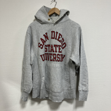 チャンピオン 80年代 トリコタグ後期 アーチ3段染み込み プリント パーカー 買取実績です。