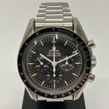 オメガ スピードマスタープロフェッショナル 黒文字盤 手巻き時計 145.0022 買取実績です。