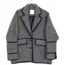 クラネ 19104-0541 MIX HOUNDSTOOTH LINE JACKET 買取実績です。