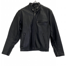 ショット 641SP ブラック レザー シングルライダースジャケット 買取実績です。