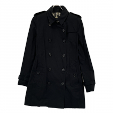 バーバリー ブラック GBBURLIMCAS コットンギャバンジン ケンジントン ミディアム トレンチコート 買取実績です。