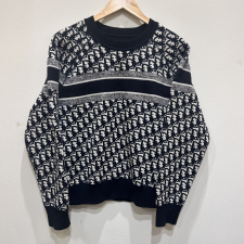 ディオール 054S55AM055 カシミヤ オブリーク リバーシブル セーター  買取実績です。