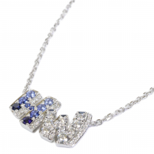 ハリーウィンストン PT950 HWグラフィティ サファイヤxダイヤモンドネックレス PESDPPVHWGRA 買取実績です。