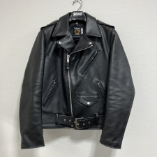ショット ブラック ワンスター ダブルライダースジャケット 613UST 買取実績です。