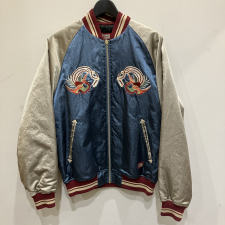 オニツカタイガー OKJ117 阪神淡路大震災復興10周年記念 スカジャン 買取実績です。