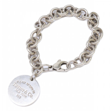 ティファニー 925 リターントゥ ラウンドタグ ブレスレット 買取実績です。