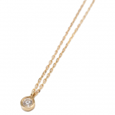 マリハ K18 0.05ct 願い星 40cm ネックレス 買取実績です。