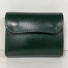 ワイルドスワンズ グリーン サドルプルアップ 三つ折り財布 イーノ 買取実績です。