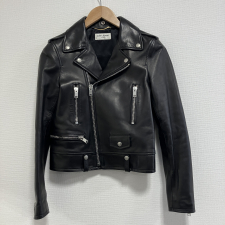 サンローラン 15年製 エディ期 ブラック ダブルライダースジャケット 397287 Y5YA2 買取実績です。