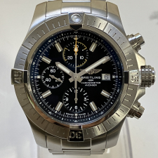 ブライトリング 黒文字盤 アベンジャー A13317 7041551 買取実績です。