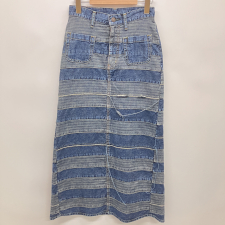 ヒステリックグラマー 01233AK04 ブルースクラッチデニムロングスカート 買取実績です。