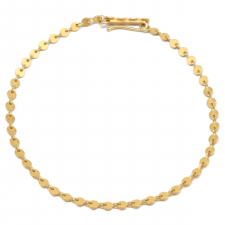 マリーエレーヌドゥタイヤック K20YG ミニチュア パイエット ブレスレット 買取実績です。