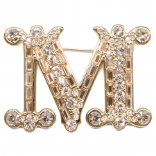 マックスマーラ BATH2 アドーンド モノグラム クリスタル ブローチ 買取実績です。