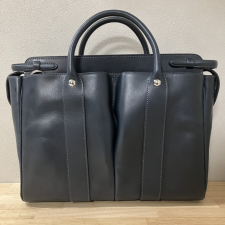 万双 ネイビー 双鞣和地 トートブリーフ m00000281 買取実績です。