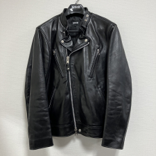 ショット ブラック 羊革 DOUBLE BREAST RIDERS 782-3950077 買取実績です。