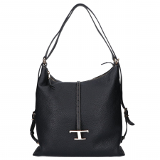 トッズ XBWTSEW0200WNTB999 ブラック レザー Ｔタイムレスレザーショルダーバッグ 買取実績です。