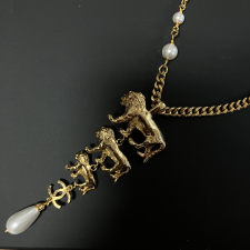 シャネル B22A オータムコレクション ライオン イミテーションパール ネックレス 買取実績です。