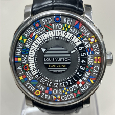 ルイヴィトン エスカルタイムゾーン SS 自動巻き時計 Q5D20 買取実績です。