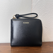 ジルサンダー ブラック J07VL0004 CREDIT CARD PURSE GIRO コンパクトウォレット 買取実績です。