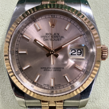 ロレックス SS×RGデイトジャスト自動巻き時計116231 買取実績です。