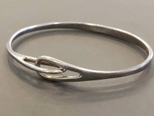 ティファニー 925 ダブルループ バングル 買取実績です。