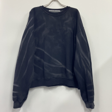 アレキサンダーワン オーバーサイズシルエット クリースドウォッシュ加工 ロゴスウェット UCC1251784 買取実績です。