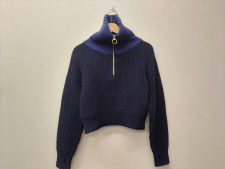 キャピタル K2410KN111 ネイビー 3G ウール 畔編み ジップアップ プルオーバー 買取実績です。