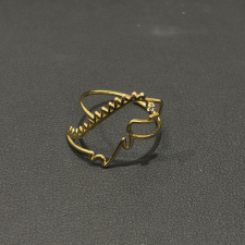 アリータ 9KYG 恐竜モチーフ DINO ダイヤモンド リング 買取実績です。