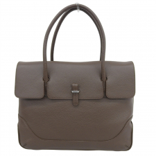 ペッレモルビダ Maiden Voyage PMO-MB055A ダークブラウン シュリンクカーフ フラップトートバッグ 買取実績です。