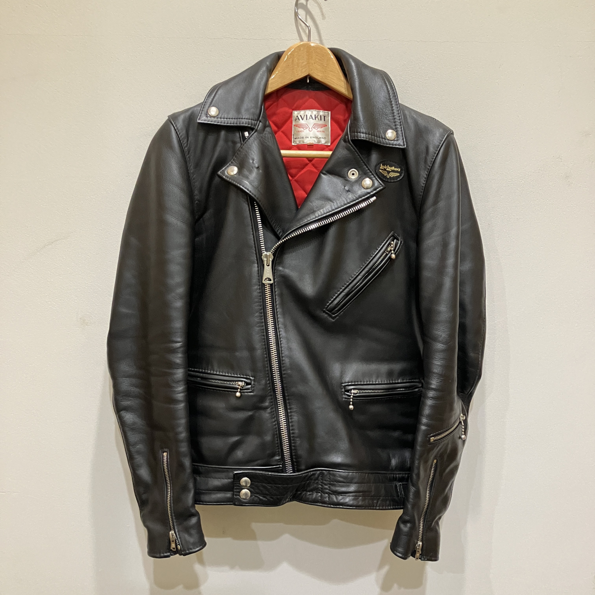 自由が丘にてルイスレザーを買取。定番モデルである441、サイクロンを