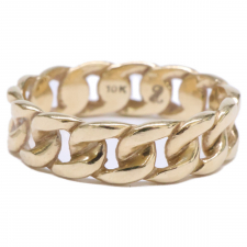 アヴァランチ 10K イエローゴールド 2-3419-01 MIAMI CUBAN LINKS マイアミ リング 買取実績です。