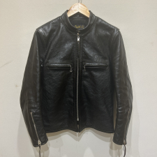 ブコ J-100 茶芯 ホースハイド スタンドカラー レザージャケット 買取実績です。