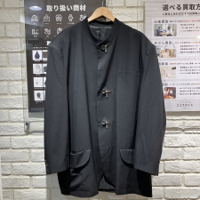 ヨウジヤマモトプールオム 86AW オリジナル ウール ファスナーホール ノーカラージャケット 買取実績です。