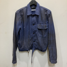 アンファンリッシュデプリメ ブルー ヴィンテージ加工 1PKT デニムジャケット 買取実績です。