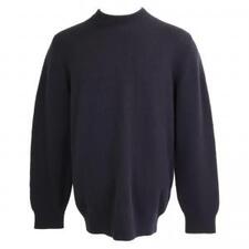 ルイヴィトン 19AW HGN41WIXW ハーフアンドハーフモノグラム ネイビー カシミヤ×ウール クルーネックニットプルオーバー 買取実績です。