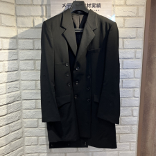 ヨウジヤマモトプールオム 25SS HP-J21-100 ウールギャバジン アシメトリーボタンジャケット 買取実績です。
