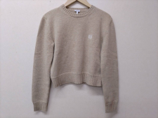 ロエベ アナグラムロゴ クロップドニット 買取実績です。