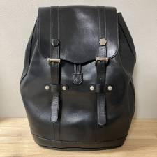 万双 ブラック 双鞣和地 リュックサック バックパック 買取実績です。