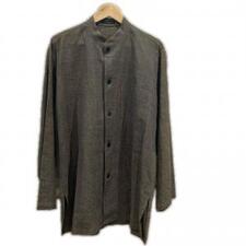ヨーガンレール ブラウン コットン100 スタンドカラー L/S シャツ 買取実績です。